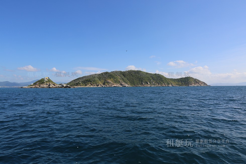 三亞旅游游艇租賃，三亞港至西島航線